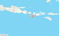 Pusat gempa berada di laut 97 km Barat Daya Kuta Selatan