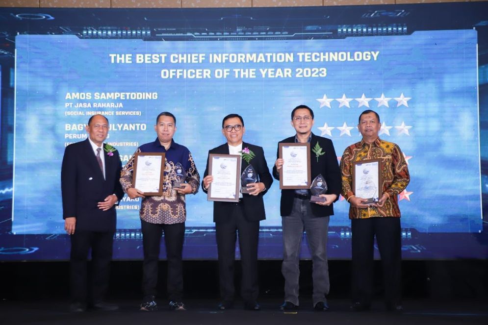 Jasa Raharja berhasil meraih tiga penghargaan bergengsi dalam ajang Digital  Technology & Innovation Award (Digitech) 2023.