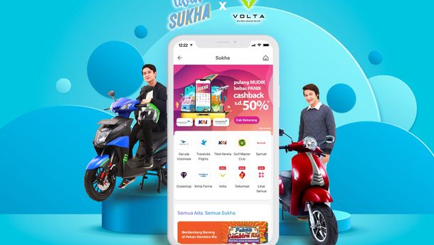 Tingkatkan Aksesibilitas Kendaraan Listrik bagi Nasabah Melalui Penjualan Motor Listrik dan Voucher Volta pada Aplikasi Livin’ By Mandiri