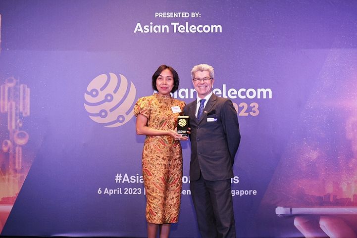 Indosat Raih Asian Telecom Awards 2023 atas Inisiatif RPA untuk Masa Depan SDM-nya