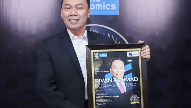 Rivan A. Purwantono Masuk Jajaran CEO Terbaik 2023 Versi The Iconomics