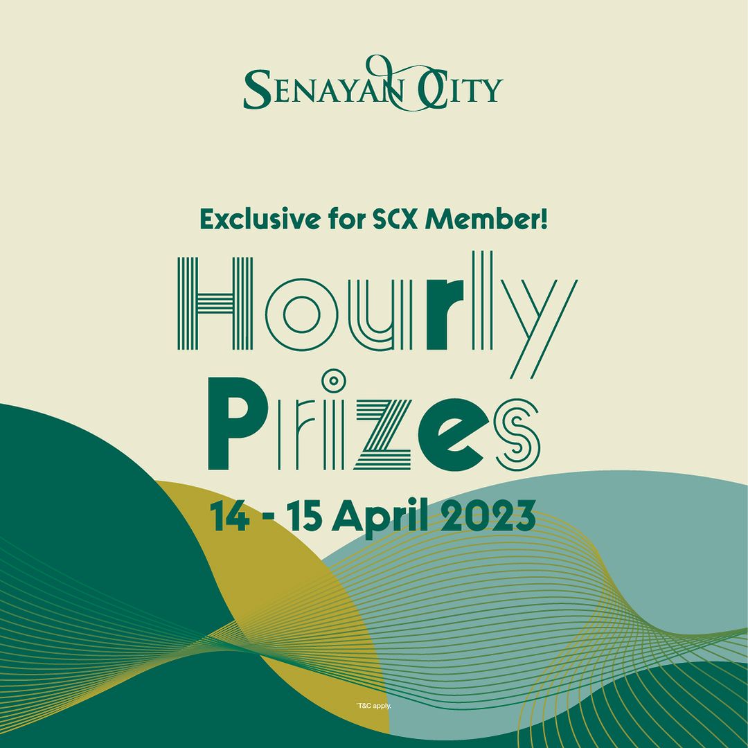 Event Hourly Prizes di Senayan City.