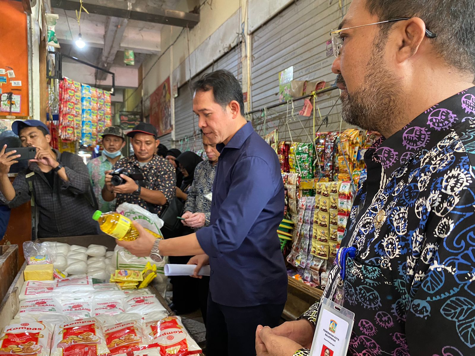 Temukan Minyakita Diatas HET di Pasar Pandansari, Pedagang Akan Dibina