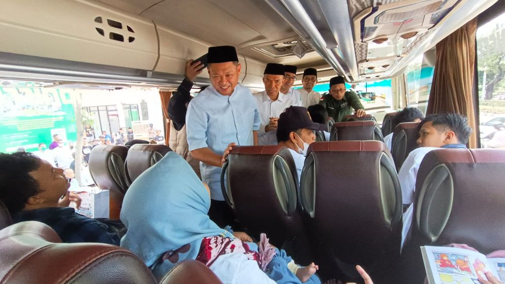 7.000 Pemudik Pulang ke Kampung Halaman dengan Mudik Gratis dari Bank Mandiri