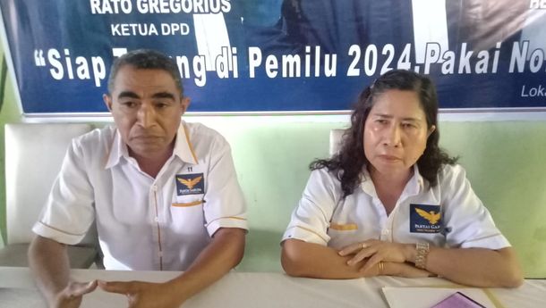 Ketua DPC Partai Garuda Sikka Optimis Menang Pemilu 2024 
