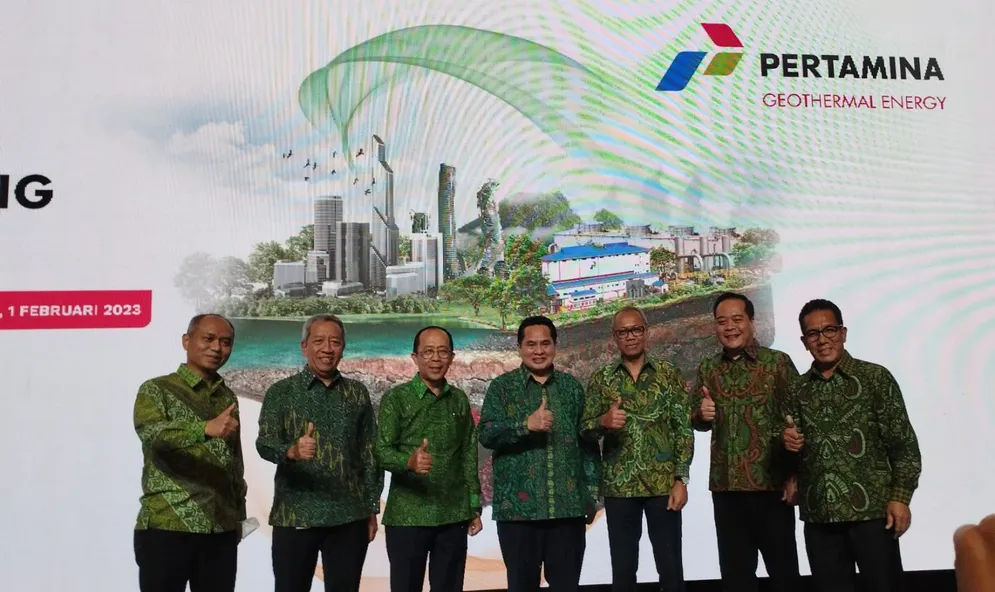 Jajaran Direksi Pertamina Geothermal Energy. (Foto:Istimewa)