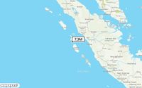 Pusat gempa berada di Laut 177 km BaratLaut Kepulauan Mentawai