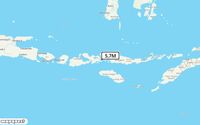 Pusat gempa berada di laut 46 km Tenggara, Kota Bima