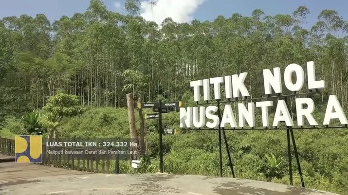 Investasi dari pihak swasta di IKN Nusantara masih sepi. (Foto:Istimewa)