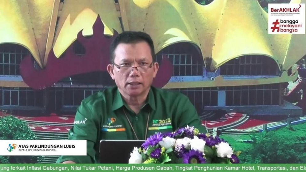 Kepala BPS Provinsi Lampung Atas Parlindungan Lubis