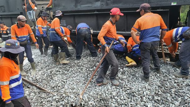 Progres Normalisasi Jalur Meningkat, KAI Terus Upayakan Jalur Aman Dilewati KA