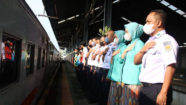 Perbaikan Jalur Rampung, Perjalanan Kereta Api Kembali Normal