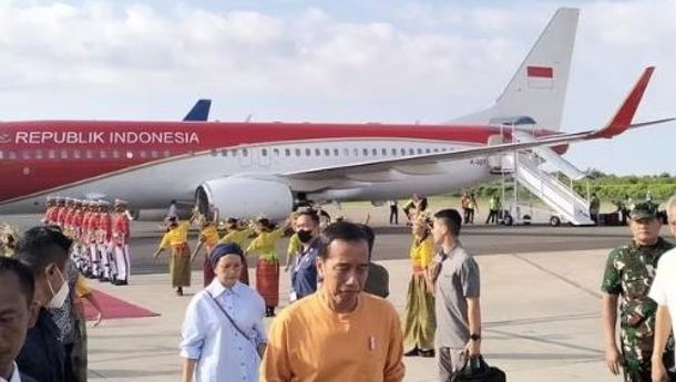 Cek Kesiapan Labuan Bajo Menggelar  KTT ASEAN ke-42 Presiden  Joko Widodo dan Ibu Negara Iriana Tiba di Labuan Bajo 