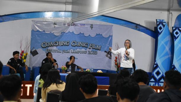 Sentot Sahid dan Angling Sagaran Bagikan Ilmu Perfilman dalam  Coaching Clinic FFL 2023 