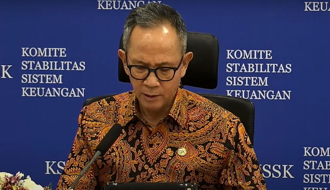 Ketua Dewan Komisioner OJK Mahendra Siregar.