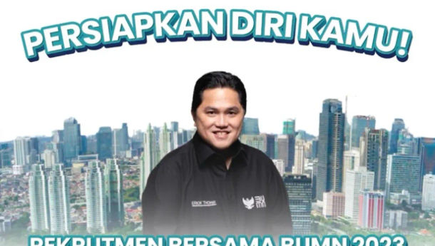 Rekrutmen Bersama BUMN 2023 Dibuka Besok