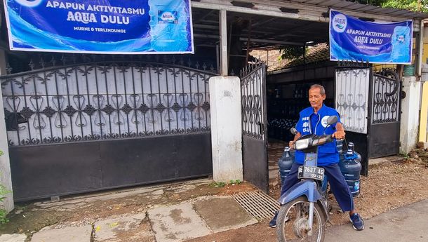 Kisah Mitra AHS: Keluarga Sejahtera Berkat Jual AQUA