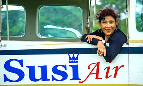 Susi pudjiastuti dan susi air 