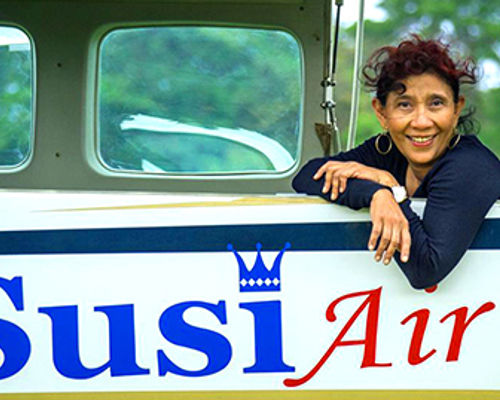 Susi pudjiastuti dan susi air 