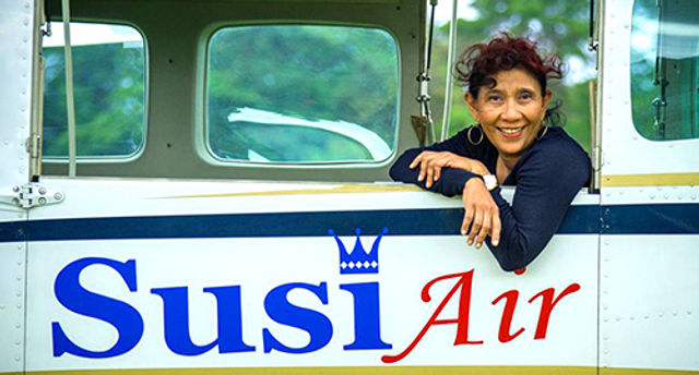 Susi pudjiastuti dan susi air 