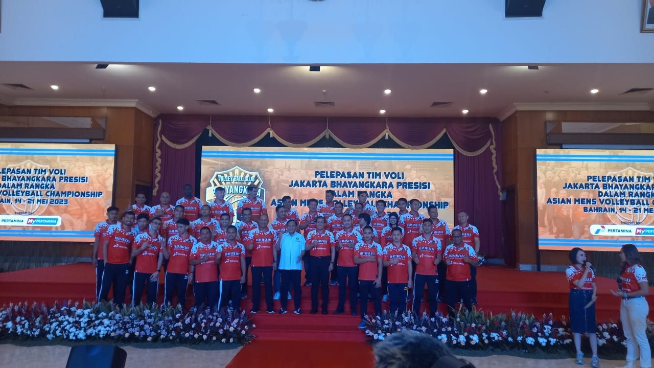 Mewakili Indonesia, Klub Jakarta Bhayangkara Presisi, tim bola voli putra Kepolisian Negara Republik Indonesia (Polri), berangkat ke Bahrain untuk merebut gelar Juara Asia di ajang Asian Men's Volleyball Championship (AVC) pada 14-21 Mei 2023.