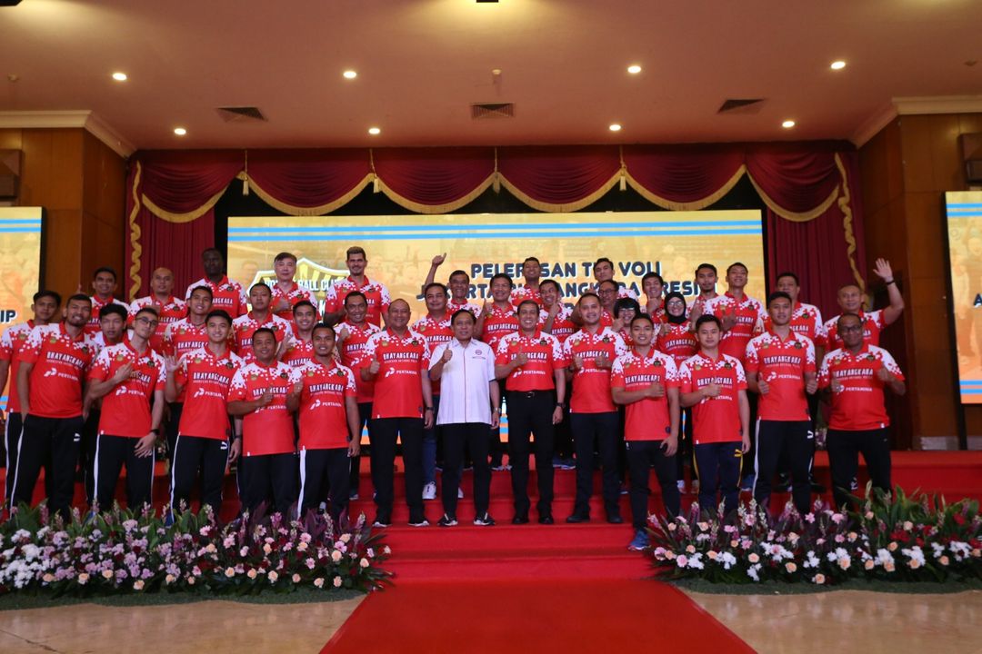 PT Pertamina (Persero) mensponsori tim bola voli Polri, Jakarta Bhayangkara Presisi, untuk mengikuti ajang Asian Men's Volleyball  Championship (AVC) di Bahrain.  