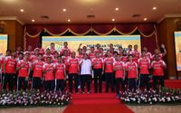 PT Pertamina (Persero) mensponsori tim bola voli Polri, Jakarta Bhayangkara Presisi, untuk mengikuti ajang Asian Men's Volleyball  Championship (AVC) di Bahrain.  