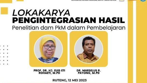 Kembangkan Kemampuan Integrasi Pelaksanaan Tridharma Dosen, FKIP Unika Ruteng Helat Lokakarya