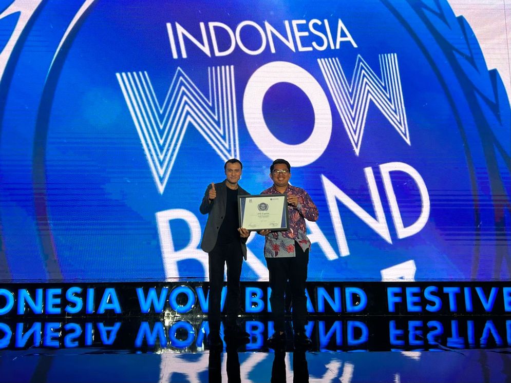 Anugerah Gold Champion untuk JNE, Kategori Courier Service Indonesia WOW Brand 2023