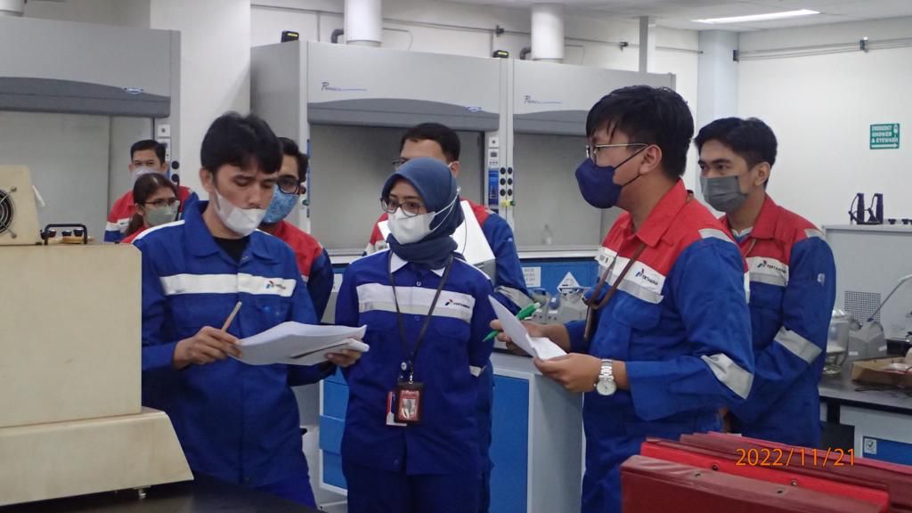 Kontrol Kualitas Produk, Kilang Pertamina Unit Balikpapan Didukung Laboratorium Terakreditasi