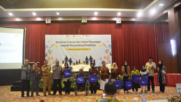 OJK Lampung Tingkatkan Inklusi dan Literasi Keuangan Penyandang Disabilitas