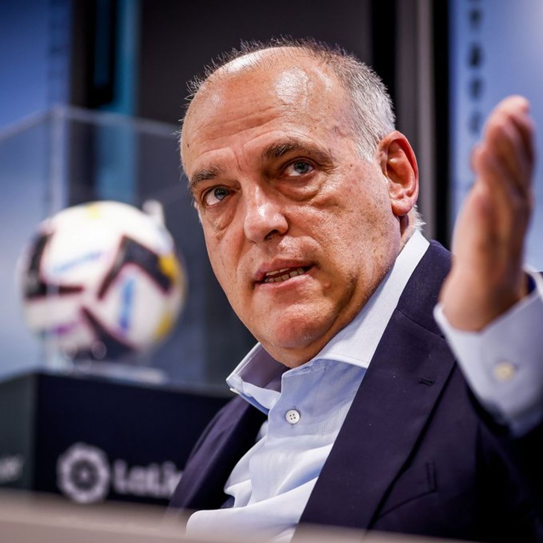 Presiden La Liga, Javier Tebas,