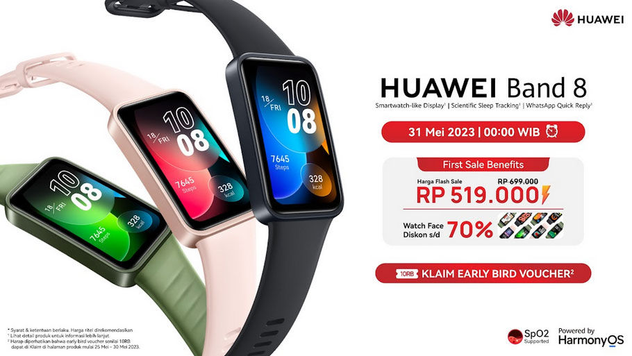 Как подключить хуавей бэнд 8 к андроиду HUAWEI Band 8 Resmi Rilis, Ada Promo Harga Spesial! - kabarsiger.com