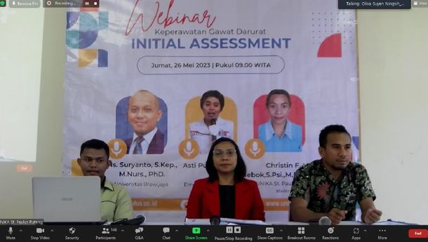 Prodi Keperawatan Unika  St Paulus Ruteng Gelar Seminar Keperawatan Gawat Darurat