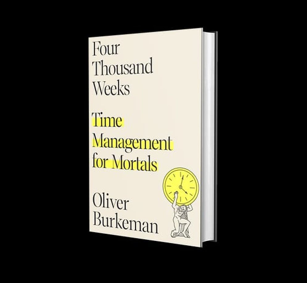 Oliver Burkeman, dalam bukunya yang berjudul Thousand Weeks: Time Management for Mortals memiliki pandangan lain.
