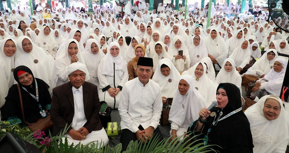 Wakil Gubernur Sumut Musa Rajekshah menghadiri  halalbihalal dan silaturahim akbar Majelis Dzikir Miftahul Jannah 