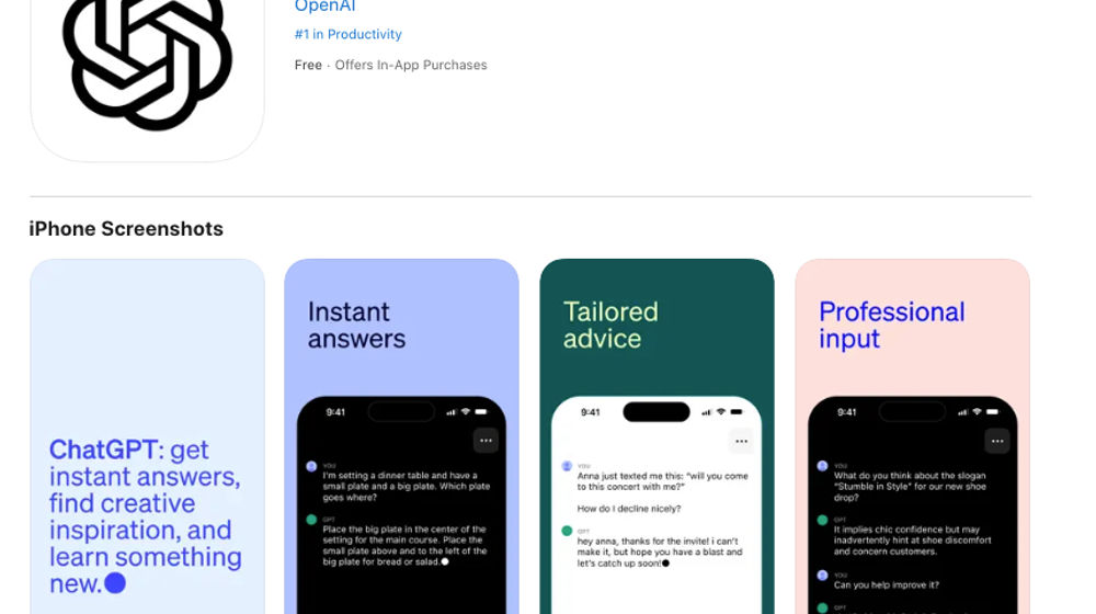 Aplikasi ChatGPT Resmi Ada di iPhone! Ini Cara Menggunakannya