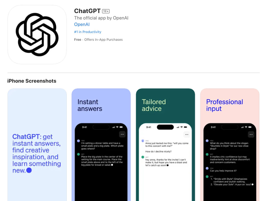 Aplikasi ChatGPT Resmi Ada di iPhone! Ini Cara Menggunakannya