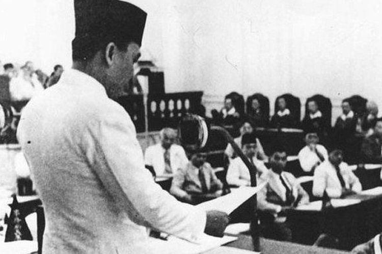 Pidato Soekarno dalam sidang BPUPKI.