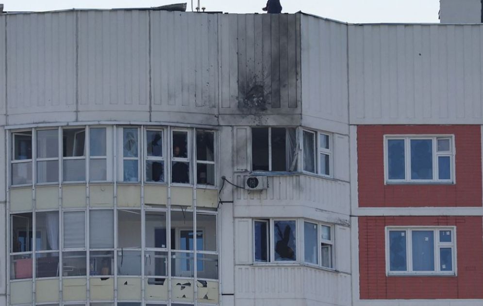 Balas Serangan, Pesawat Nirawak Ukraina Serang Moskow