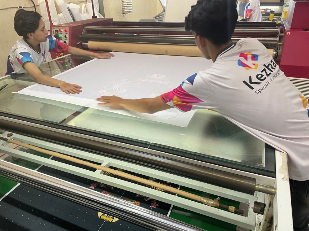 Cerita Kezka Printing Perluas Pasar Jasa Sublimasi dengan Cara ini