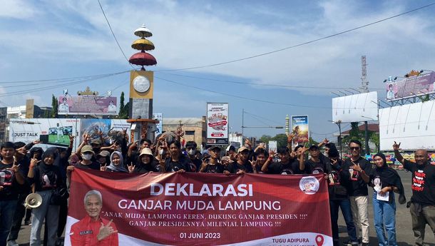 Relawan Garuda Deklarasikan Ganjar Pranowo sebagai Presiden