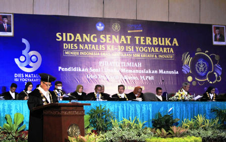Dies Natalies ke-39 ISI Yogyakarta Angkat Tema 'Indonesia Emas'