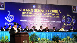 Dies Natalies ke-39 ISI Yogyakarta Angkat Tema 'Indonesia Emas'