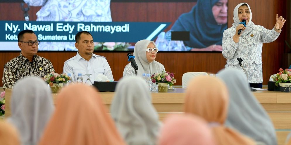 Ketua YKI Provinsi Sumut Nawal Lubis memaparkan kondisi kanker di Sumatera Utara  
