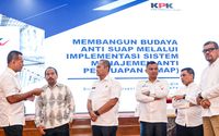 Wakil Gubernur Sumut Musa Rajekshah menghadiri sosialisasi pencegahan tindak pidana korupsi melalui SMAP oleh KPK di Aula Raja Inal Siregar  