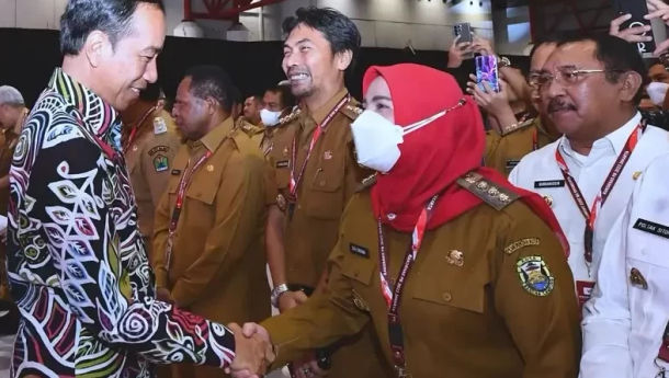 Walikota Eva Dwiana Hadiri Rakornas Penanggulangan Bencana 2023
