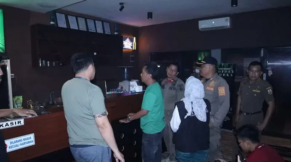 Pemerintah Kota Bandar Lampung melakukan monitoring dan Sidak di sejumlah tempat hiburan malam Kota Bandarlampung selama Bulan Suci Ramadhan 1444 H pada Jumat (24/3/2023).