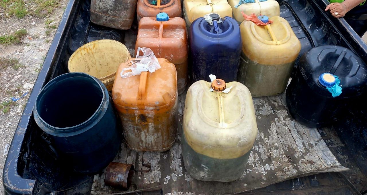 Pertamina Patra Niaga bersinergi bersama APH melaksanakan patroli area jalur pipa paluh laut dan darat di di Bagandeli, Medanbelawan