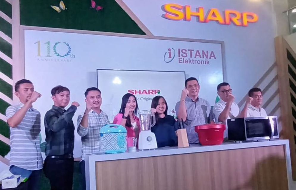 Komitmen Kampanye Lestarikan Lingkungan, Sharp Indonesia Pamerkan Produk Ecobition di PTC Palembang